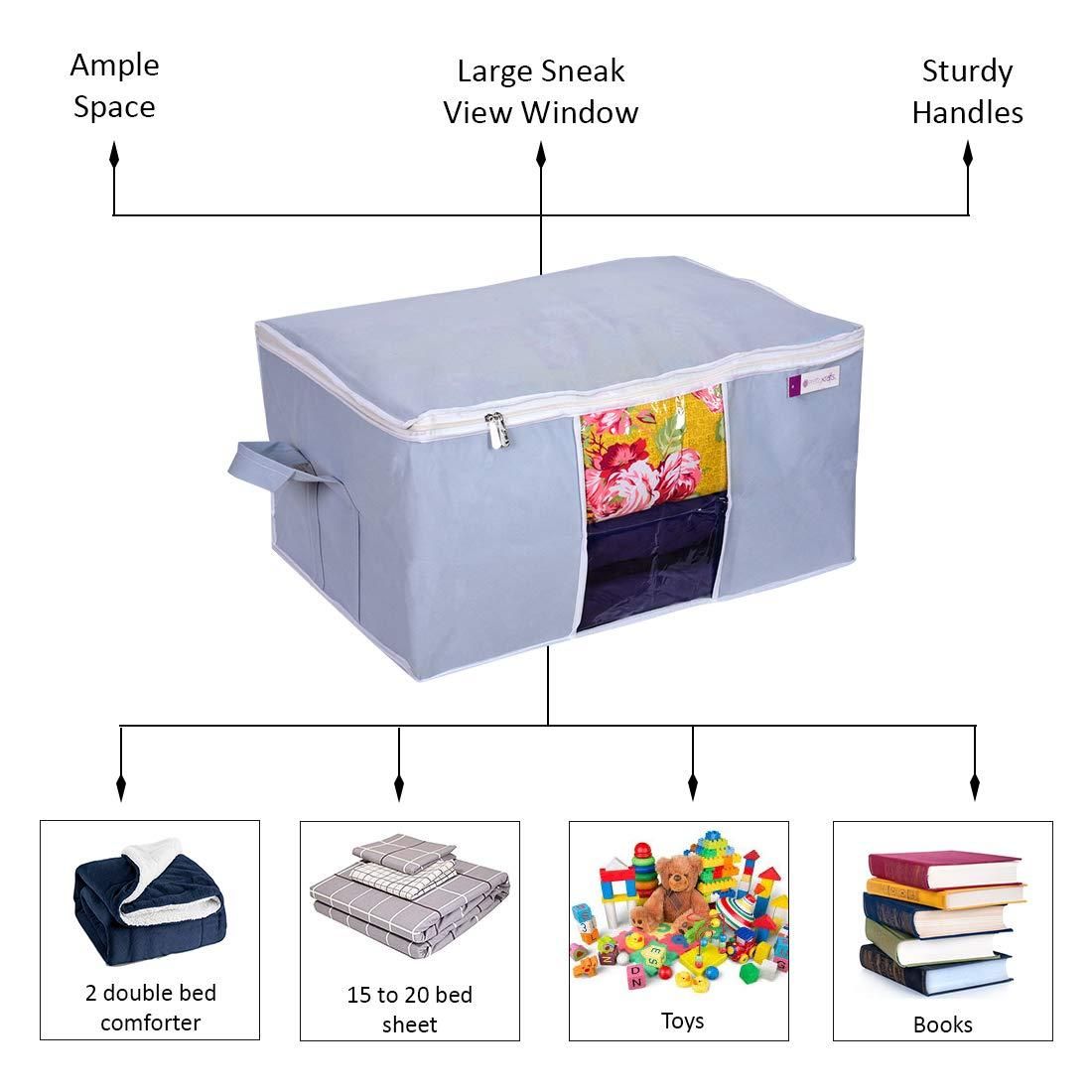 Storage Bag Covers with Handles- (Set of 2)