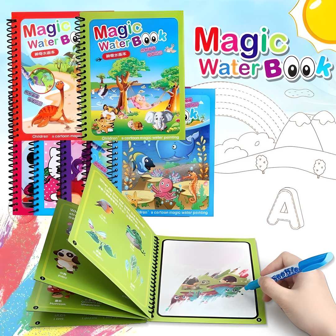 Reusable Magic Water Quick Magic Book